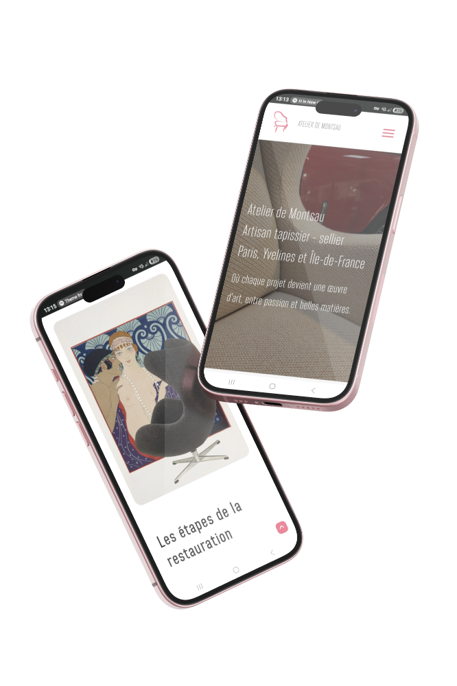 site web responsive sur mobile